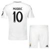 Maillot de Supporter Real Madrid Modrić 10 Domicile 2024-25 Pour Enfant